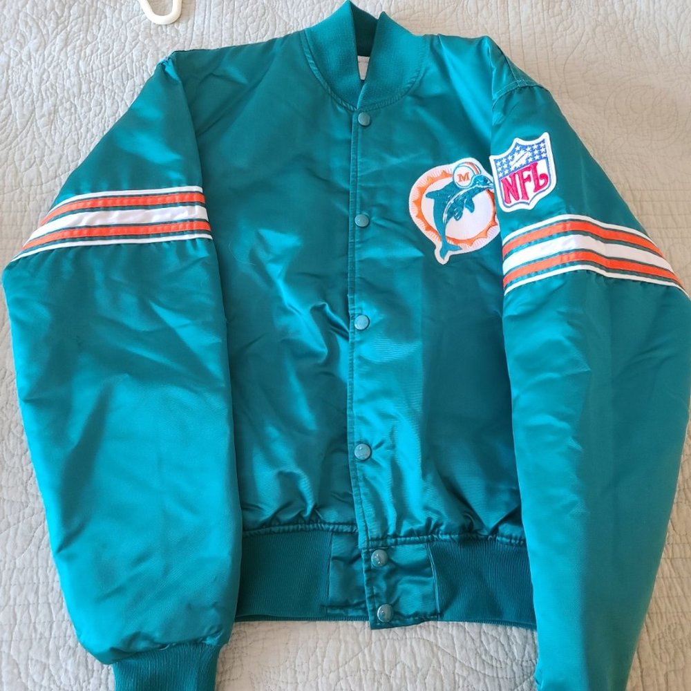 Vintage 80s Starter NFL Miami Dolphins Jacket  - M